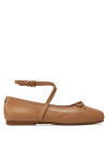 Michael Kors Балеринки Collette Leather Ballet Flat 40T4CTFP1L Кафяв - Mera.bg