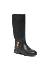 MICHAEL KORS KIDS Ботуши Finley Lock MK100758 Черен - Mera.bg