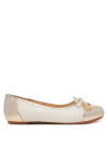 MICHAEL Michael Kors Балеринки Kenya Bow MK01365256 Екрю - Mera.bg