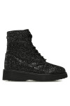 MICHAEL Michael Kors Зимни обувки Aniya Lug Bootie 40F3AYFEED Черен - Mera.bg