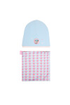 Mickey&Friends Комплект шапка и шал тип комин CEO-ACCCS-AW25-220DSTC Син - Mera.bg