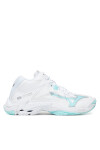 Mizuno Обувки за зала Wave Lightning Z8 Mid V1GC2405 Бял - Mera.bg
