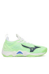 Mizuno Обувки за зала Wave Momentum 3 V1GA2312 Зелен - Mera.bg