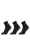 New Balance Дълги чорапи Active Cushion Quarter Socks LAS35204BK Черен - Mera.bg