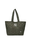 New Era Дамска чанта New York Yankees MLB Quilted Tote 60595121 Зелен - Mera.bg