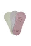 Nine West Чорапи тип терлици LA_NW_4WB_007_SS25 (3-PACK) MIX Цветен - Mera.bg