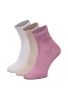 Nine West Дълги чорапи CEO_AS_NW_02_Z_AW25 (3 PACK) Розов - Mera.bg