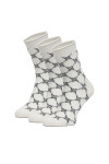 Nine West Дълги чорапи CEO_BR_NW_Silver_01_Z_AW25 (3 PACK) Черен - Mera.bg
