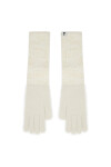 Patrizia Pepe Дамски ръкавици 2F0016/K068-X1RQ White&Gold - Mera.bg