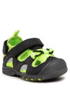 Pax Scandinavia Сандали Pepper 7250007-44 Black/Lime - Mera.bg