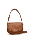 Pepe Jeans Дамска чанта Crisha Code PL0300006 Кафяв - Mera.bg