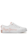 Pepe Jeans Сникърси Ottis Log G PGS30577 Бял - Mera.bg