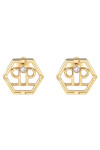 PHILIPP PLEIN Обици Hexagon PJ2AA06EU Златист - Mera.bg