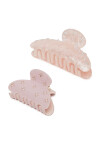 Pieces Комплект шноли за коса Pclala 2-Pack Hairshark 17156122 Розов - Mera.bg