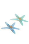Pieces Комплект шноли за коса Pclana 2-Pack Hairclip 17156212 Син - Mera.bg