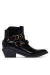 PINKO Боти Ankle Boot Box Calf SD0343 P114 Z99 Черен - Mera.bg