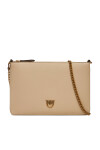PINKO Дамска чанта Flat Classic AI 25-26 PCPL 100455 A0F1 Бежов - Mera.bg