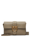 PINKO Дамска чанта Love One Classic Slouchy Fl Al 25-26 PLTT 104524 A0QO Сив - Mera.bg