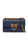 PINKO Дамска чанта Love One Mini Dc AI 25-26 PLTT 100074 A0F1 Тъмносин - Mera.bg