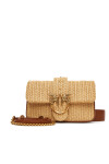 PINKO Дамска чанта Love One Mini Slouchy Fl PE 25 PLTT 104340 A2CF Бежов - Mera.bg