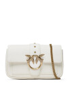 PINKO Дамска чанта Love One Pocket C PE 23 PLTT 100061 A0F1 Бял - Mera.bg