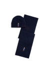 Polo Ralph Lauren Комплект шал и шапка 449P02050002 Тъмносин - Mera.bg