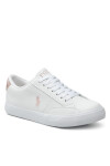 Polo Ralph Lauren Сникърси Theron Iv RF103545 White/Pink - Mera.bg