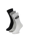 Quiksilver Дълги чорапи AS__101W_SS25 (3-PACK) Бял - Mera.bg