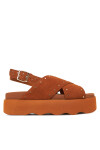 Scholl Сандали F32304 Кафяв - Mera.bg
