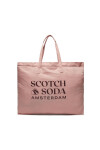 Scotch & Soda Дамска чанта Foldable 168682 Pink 0763 - Mera.bg