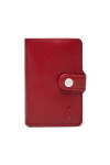 Semi Line Калъф за кредитни карти P8296-4 Червен - Mera.bg