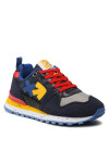 Shone Сникърси 617K-026 Navy/Multicolor - Mera.bg
