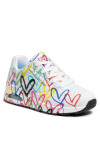 Skechers Сникърси Uno Spread The Love 55507/WMLT Бял - Mera.bg