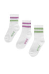Sprandi Дълги чорапи 0KB-001-SS25 (3-PACK) Бял - Mera.bg