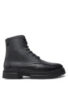 Tommy Hilfiger Ботуши Comfort Tl Texture Lth Boot FM0FM05182 Черен - Mera.bg