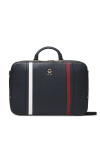 Tommy Hilfiger Чанта за лаптоп Th Emblem Laptop Bag Corp AW0AW15116 Тъмносин - Mera.bg