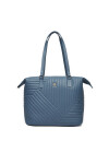 Tommy Hilfiger Дамска чанта Poppy Reform Tote Qu AW0AW17013 Син - Mera.bg