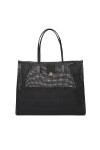 Tommy Hilfiger Дамска чанта Th City Summer Tote Woven AW0AW17640 Черен - Mera.bg