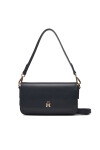 Tommy Hilfiger Дамска чанта Th Icon Conv AW0AW17677 Тъмносин - Mera.bg