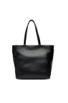 Tommy Hilfiger Дамска чанта Th Logotape Tote AW0AW17693 Черен - Mera.bg