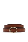 Tommy Hilfiger Дамски колан Th Chic 2.5 Burnished AW0AW17252 Кафяв - Mera.bg