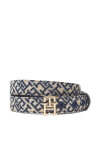 Tommy Hilfiger Дамски колан Th Jacquard 2.5 AW0AW17497 Цветен - Mera.bg