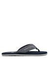 Tommy Hilfiger Джапанки Chambray Beach Sandal FM0FM05570 Тъмносин - Mera.bg