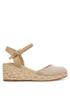 Tommy Hilfiger Еспадрили Chambray Mid Wedge Espad FW0FW08477 Бежов - Mera.bg
