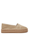 Tommy Hilfiger Еспадрили Denim Platform Espadrille FW0FW08543 Бежов - Mera.bg