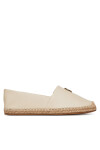 Tommy Hilfiger Еспадрили Th Logo Leather Espadrille FW0FW08540 Бежов - Mera.bg