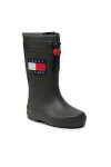 Tommy Hilfiger Гумени ботуши Rain Boot T3X6-30766-0047 M Зелен - Mera.bg