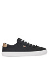 Tommy Hilfiger Гуменки Vulc Canvas Lace Up Sneaker FW0FW08647 Черен - Mera.bg