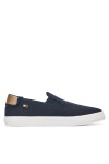 Tommy Hilfiger Гуменки Vulc Canvas Slip-On Sneaker FW0FW08645 Тъмносин - Mera.bg