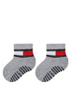 Tommy Hilfiger Дълги чорапи 701226500 Сив - Mera.bg